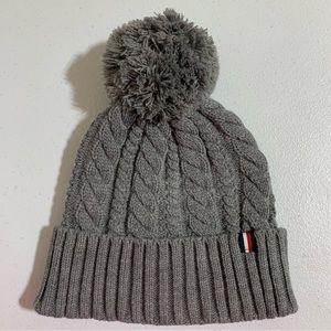 Tommy Hilfiger Pom Beanie Hat-NWT
